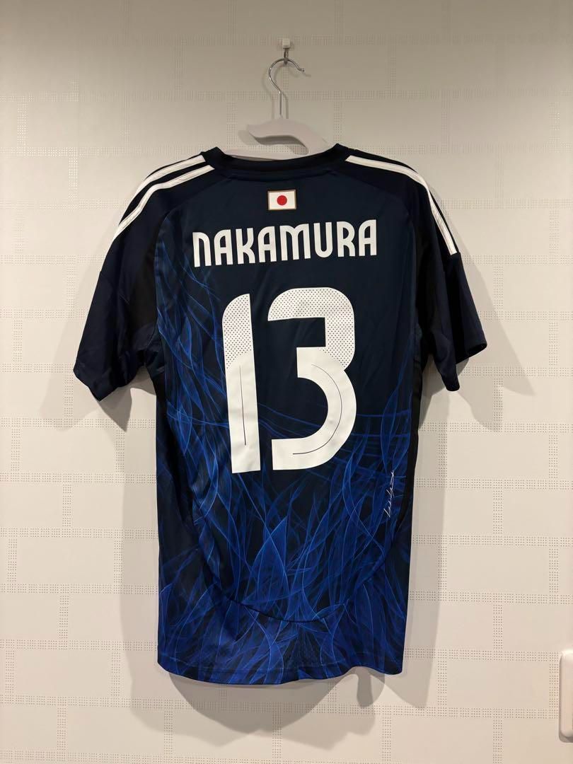 Y-3 サッカー日本代表ユニフォーム2024 ホーム 番号13 中村敬斗