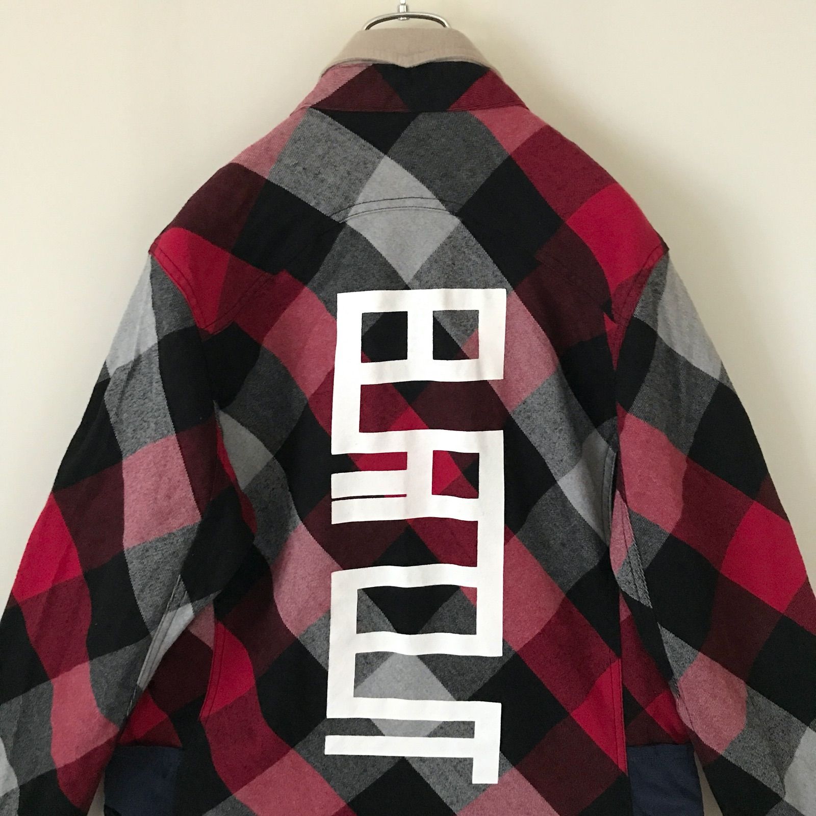 burnout バーンナウト　ジャケット　チェック Burnout（バーンアウト）SAHRIVAR（シャフリーヴァル）ARIGATO