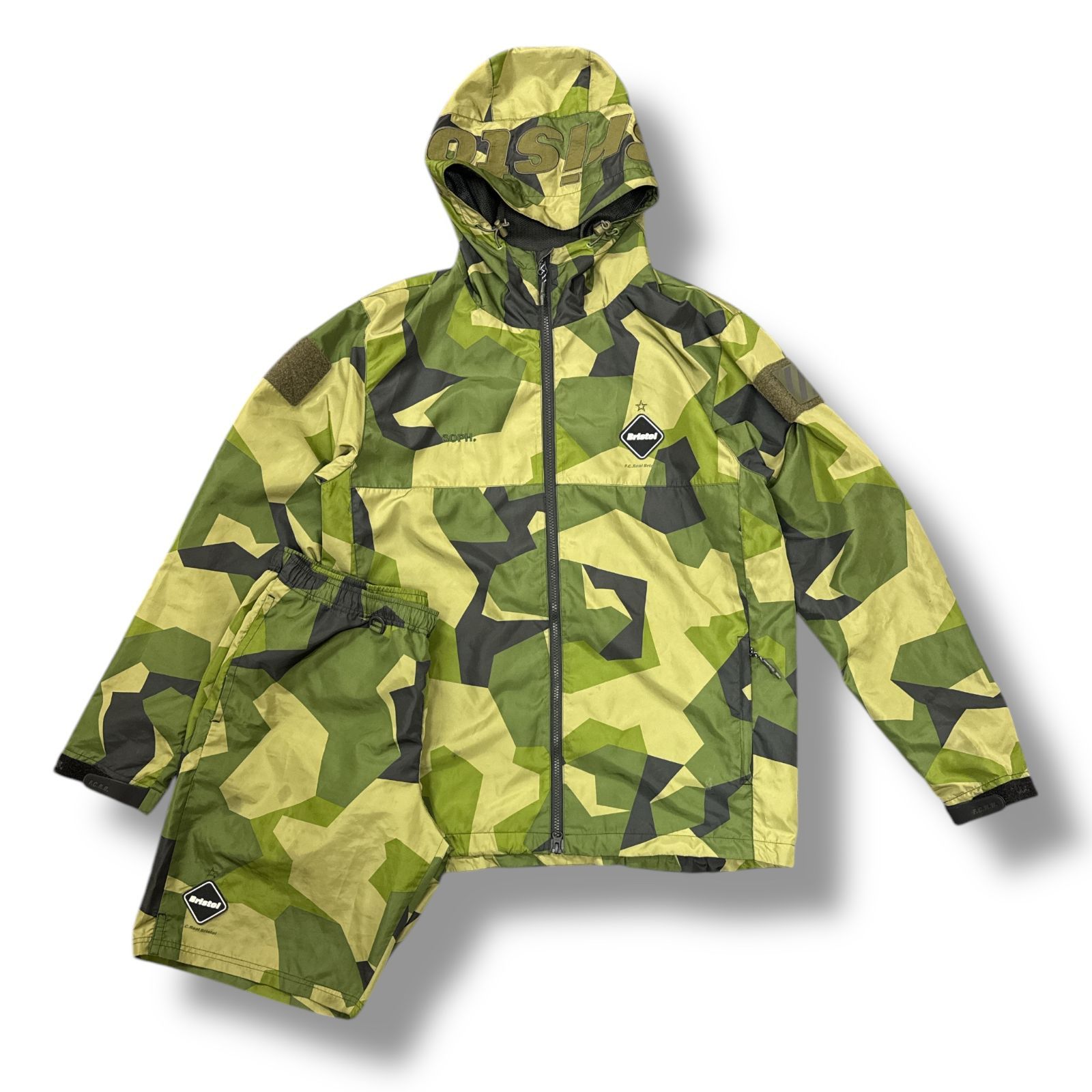 上下 SOPH FCRB CAMOUFLAGE PRACTICE JACKET SOPH. | CAMOUFLAGE PRACTICE JACKET(S BLACK):