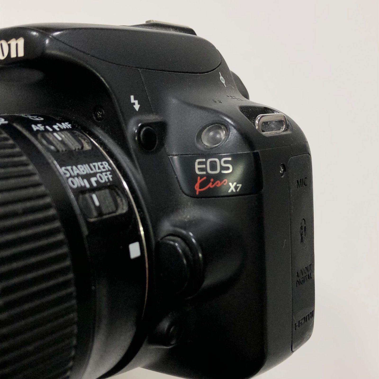 ジャンク品 Canon EOS Kiss X7 EF-S 18-55 STM デジタルカメラ