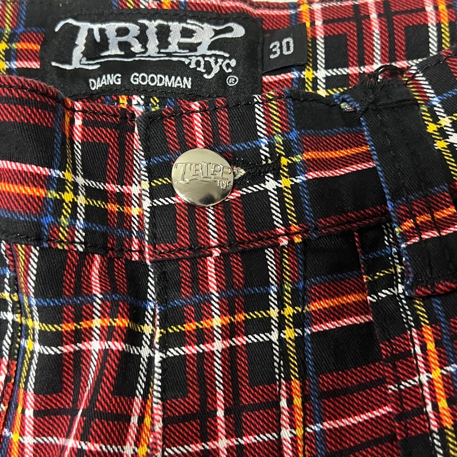 在庫処分☆TRIPP NYC（トリップニューヨークシティ）タータンチェック