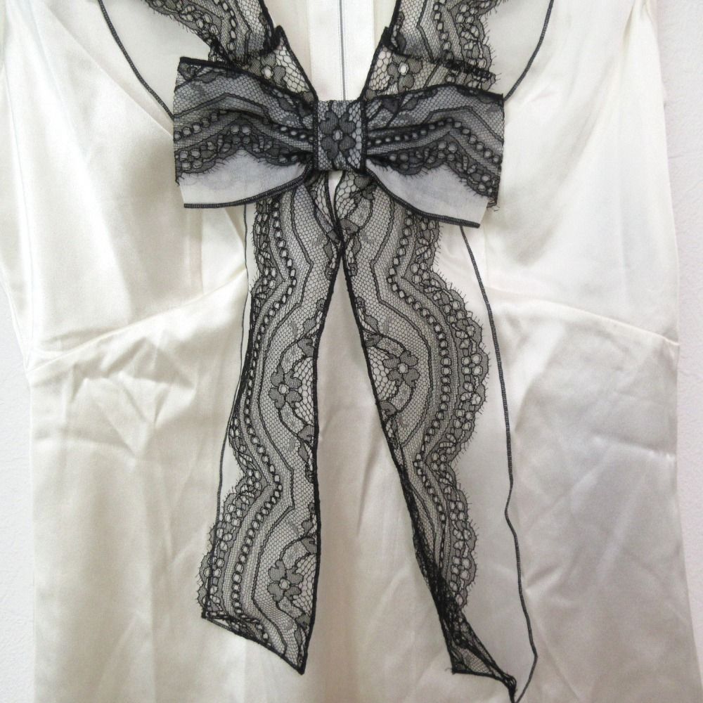 アイボリー×ブラック レディース