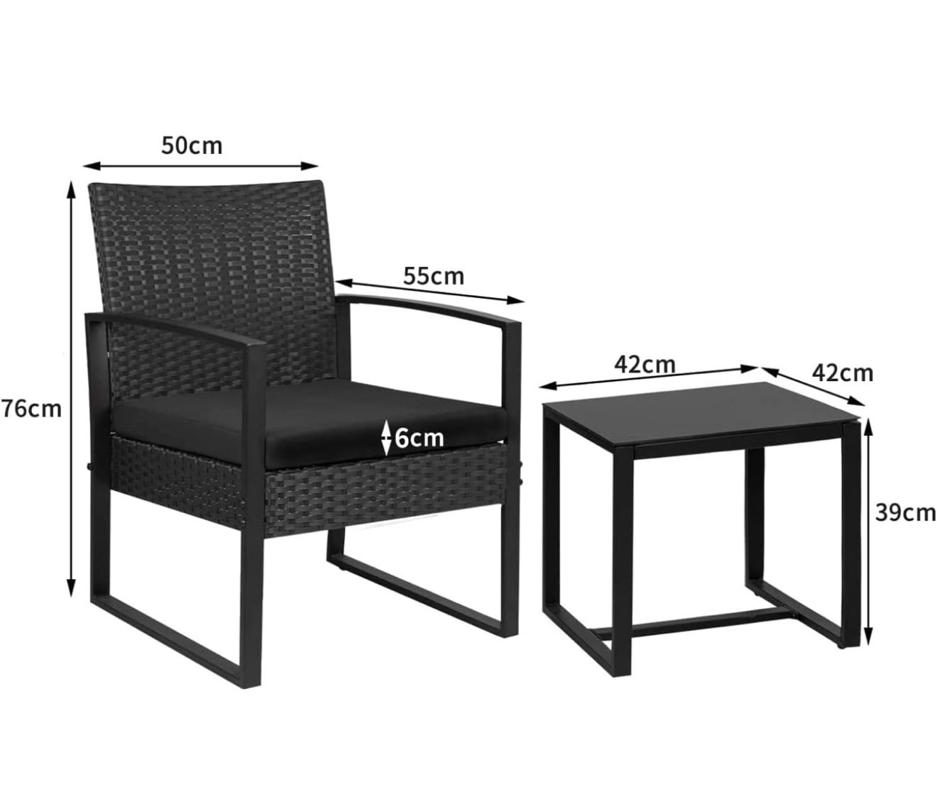 テーブルセット 3点セット