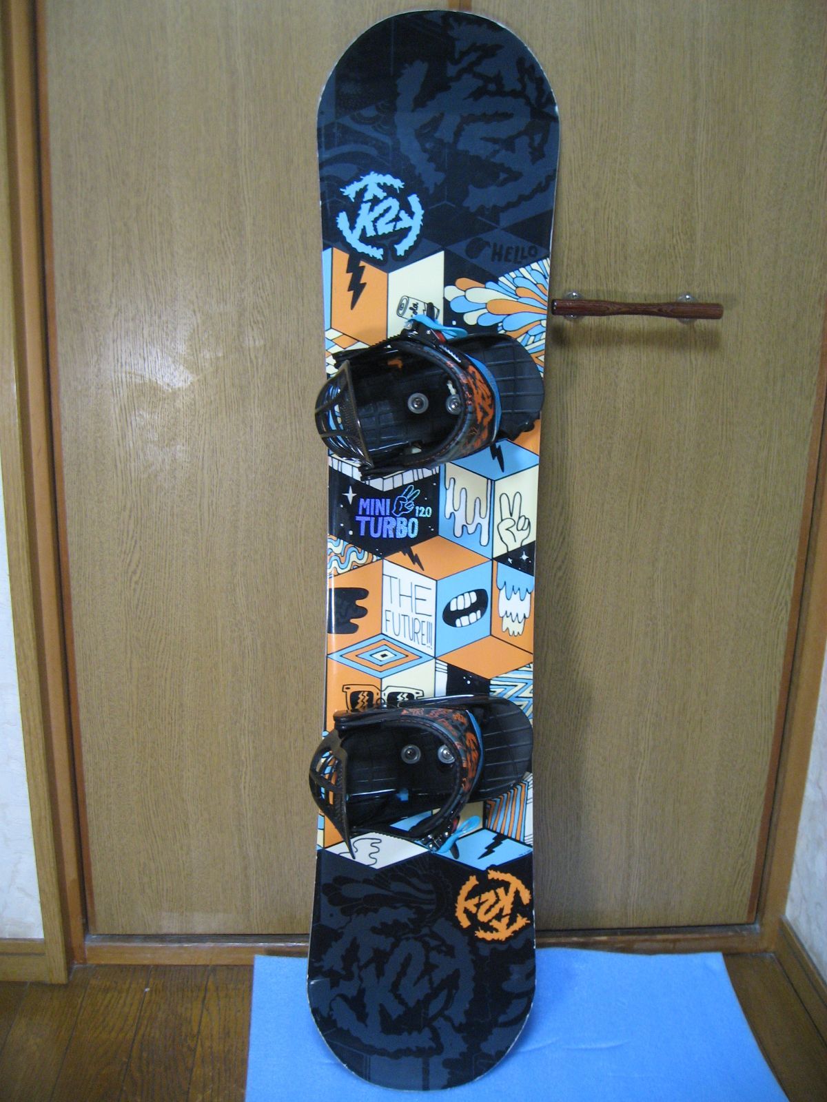 K2 MINITURBO ジュニアスノーボード120 3点セット K2 MINITURBO ジュニアスノーボード120 3点セット