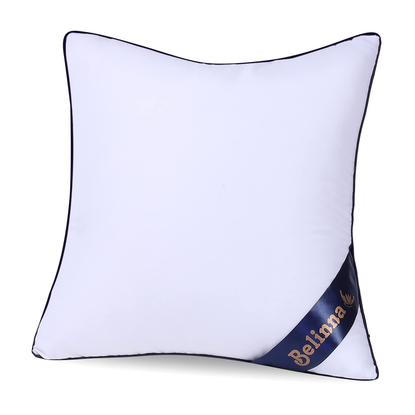 Belinna クッション中身 45x45cm（他のサイズもある）厚い 潰れない cushion 背もたれ ソファークッション ヌードクッション 丸洗い可能 抱き枕