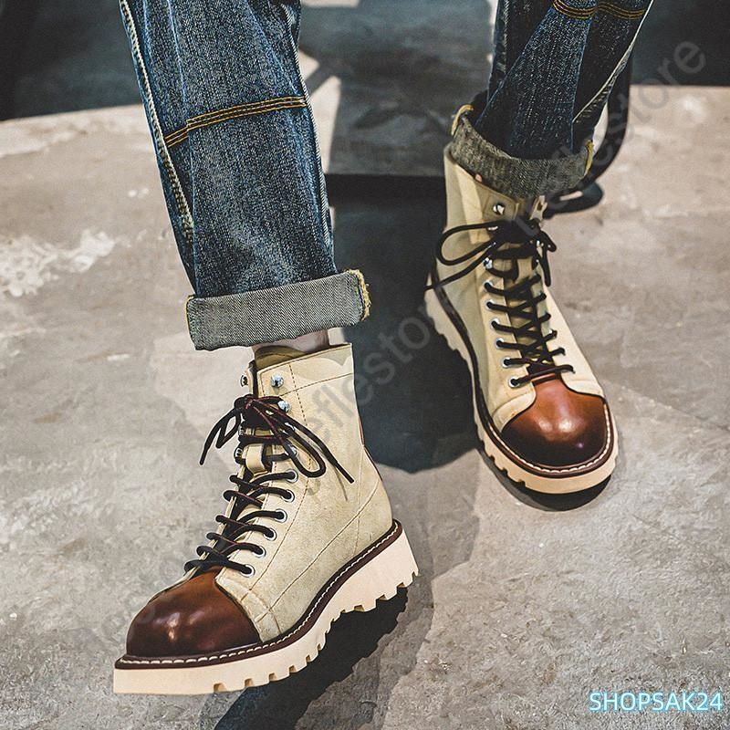  ブーツ メンズ ワークブーツ 防滑 防寒 ハイカット 厚底 本革 ミリタリーブーツ エンジニアブーツ アウトドア マウンテンブーツ おしゃれ ブーツ 乗馬