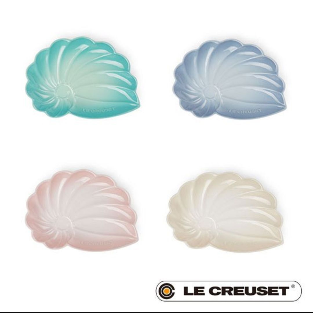 ル・クルーゼ　スモールシェルディッシュ5枚 Le Creuset 食器 フラワー・ディッシュ 20cm (5枚入り) RQ/M/MP