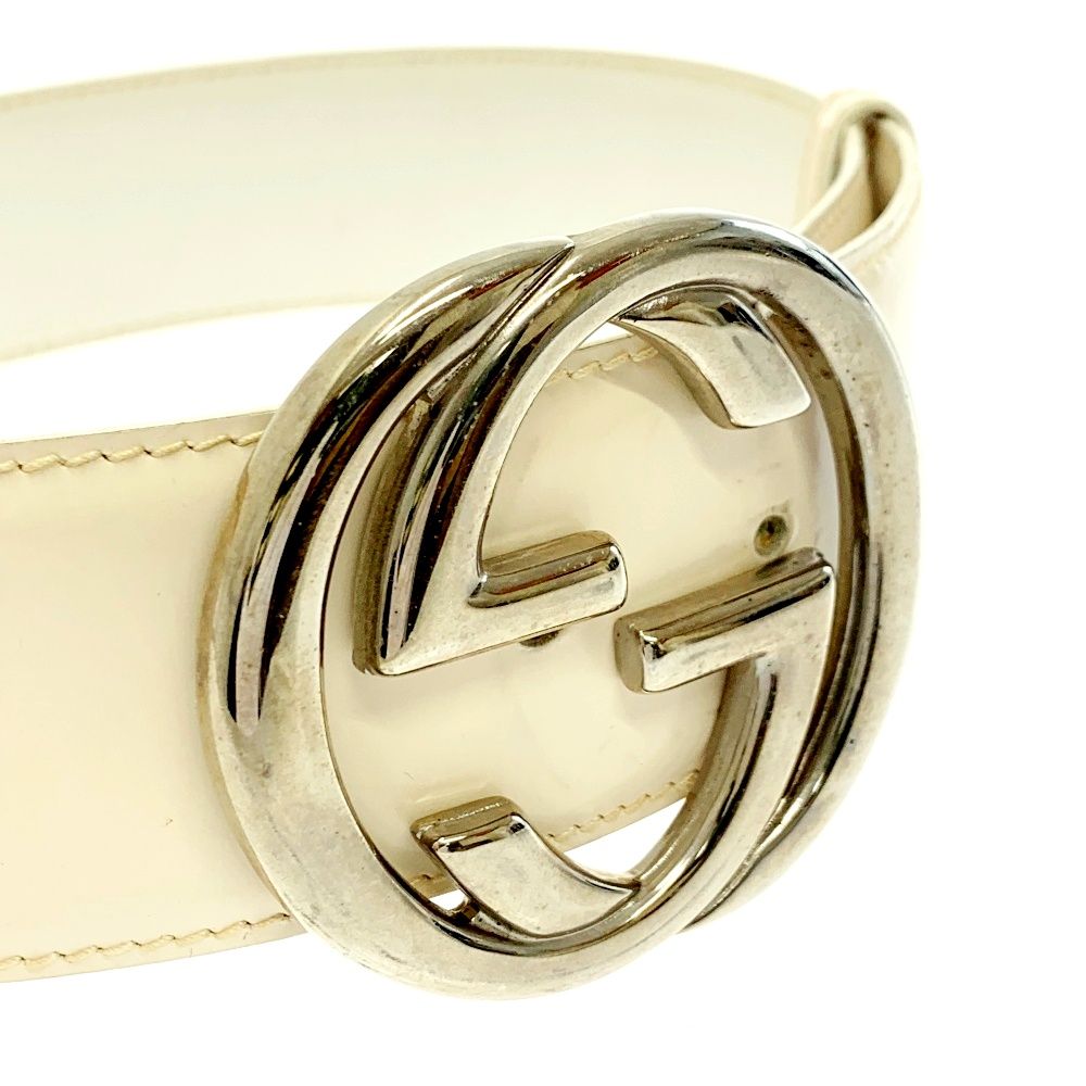 中古】GUCCI グッチ 037・194・0979 レザー GGロゴ ベルト
