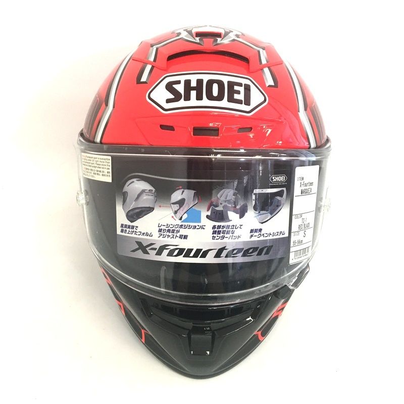SHOEIx14 xfourteen Mサイズ 美品 マルケス SHOEI X-fourteen エックス 