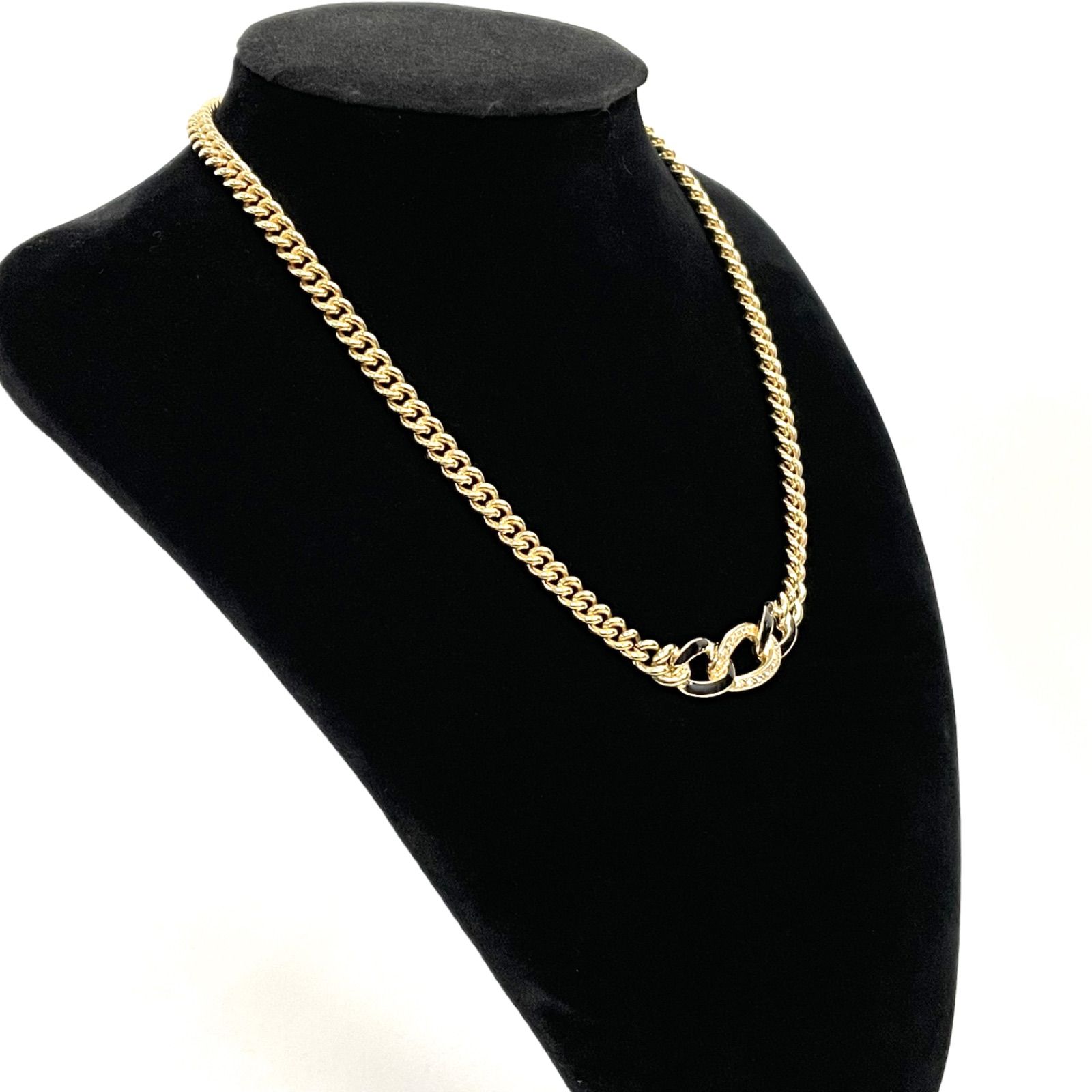 美品】 Christian Dior クリスチャンディオール ラインストーン 