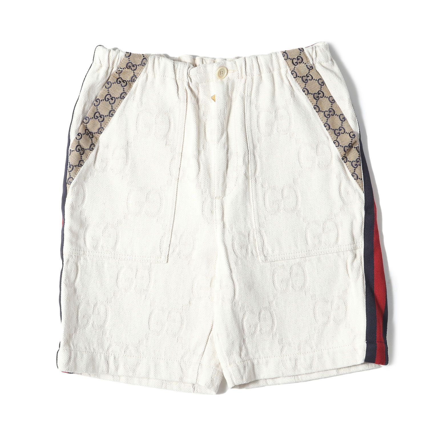美品 GUCCI グッチ パンツ サイズ:48 22SS シェリーライン GG 
