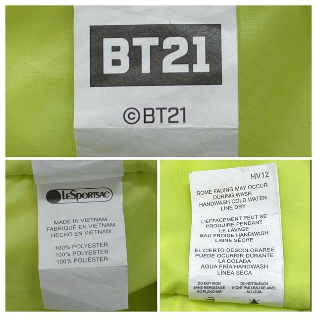 BT21 レスポートサック ボストンバッグ ポーチ 【G1553-007】145 BT21 レスポートサック ボストンバッグ ポーチ 【G1553-007】145