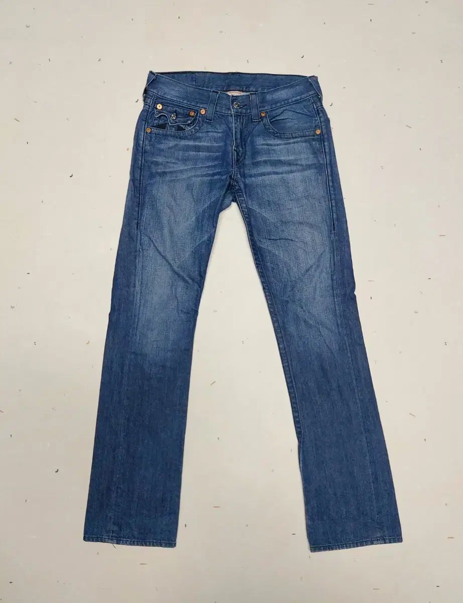 TRUE RELIGION(トゥルーレリジョン) メンズデニム 30 ー 32 ストレッチパンツ 素晴らしい状態/パッケージ