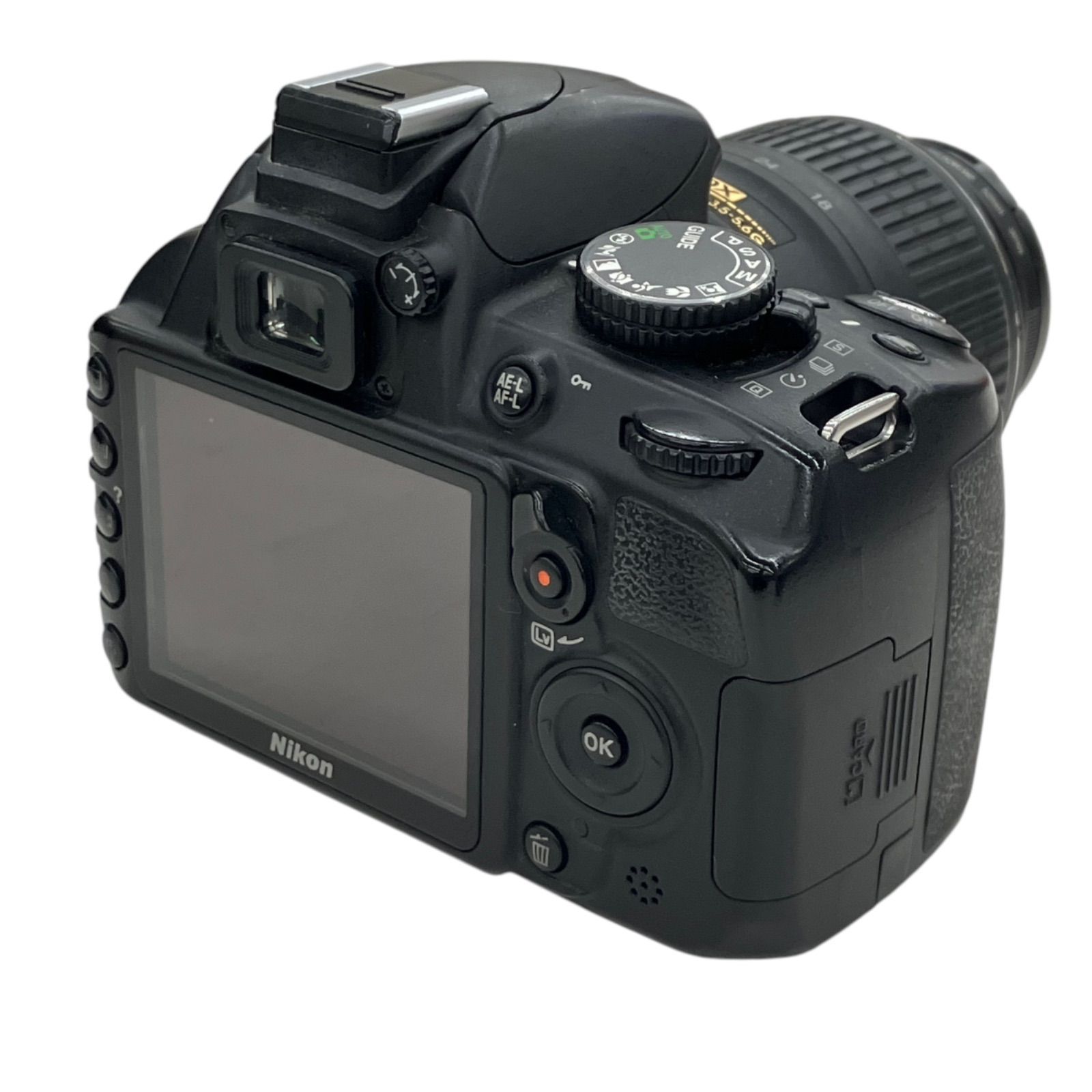 186000 Nikon ニコン 一眼レフ D3100 ブラック レンズ：AF-S NIKKOR 18 