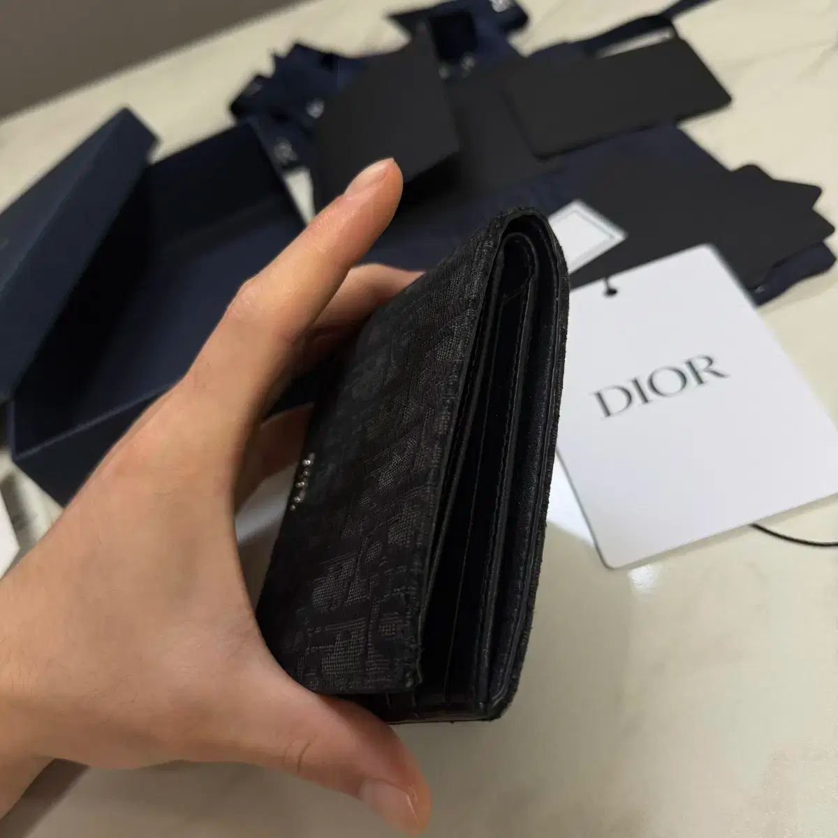 Dior(ディオール) オブリーク 二つ折り財布 （ディオール