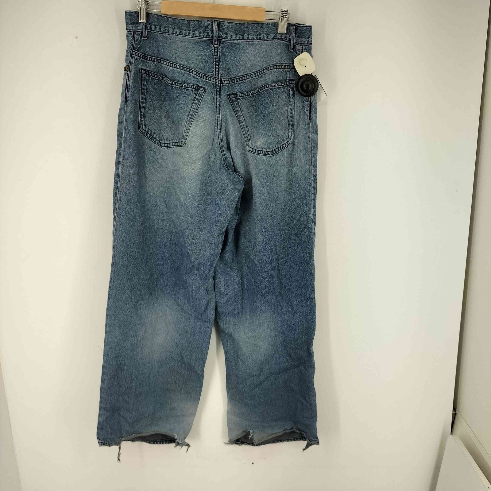 カラービーコン kolor BEACON 23SS 10ozデニム バギーデニムパンツ 