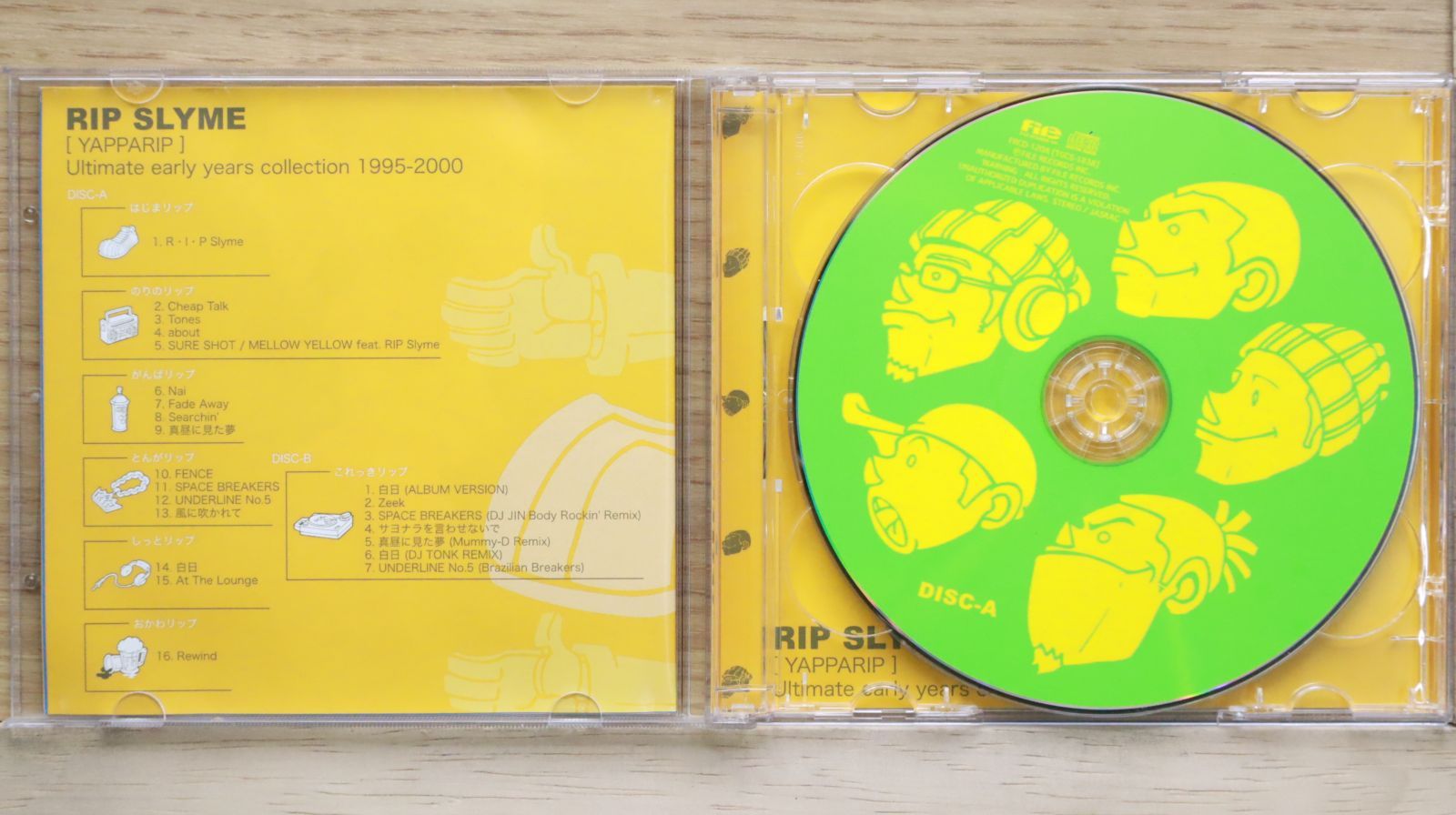 国内盤CD☆リップスライム/RIP SLYME□ YAPPARIP (初回限定盤