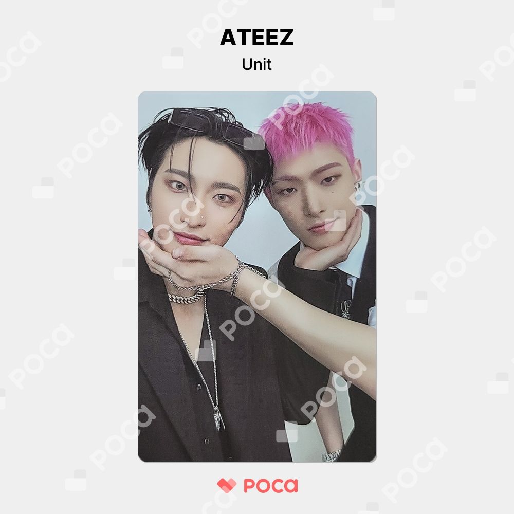 ATEEZ ユニット トレカ THE WORLD EP.2 : OUTLAW DIARY VER