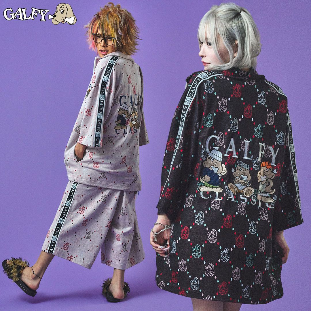 ガルフィー GALFY 魔改造紋紋SETUP セットアップ 上下セット 152081 犬