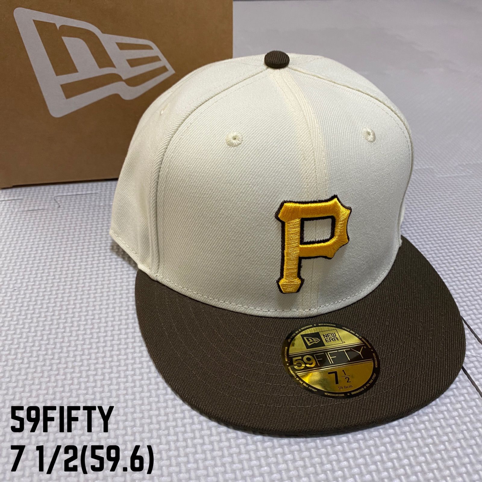 NEWERA ピッツバーグ パイレーツ 2トーン キャップ シリアル 7 1/2-