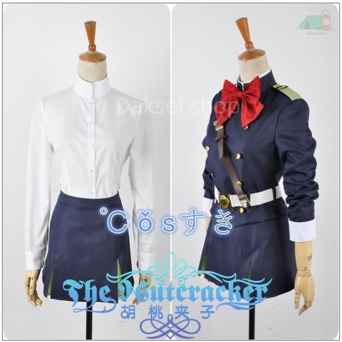 終わりのセラフ 三宮三葉 さんぐうみつば 風 コスプレ衣装 演出服 変装 cosplay 仮装 二次会 イベント パーティー