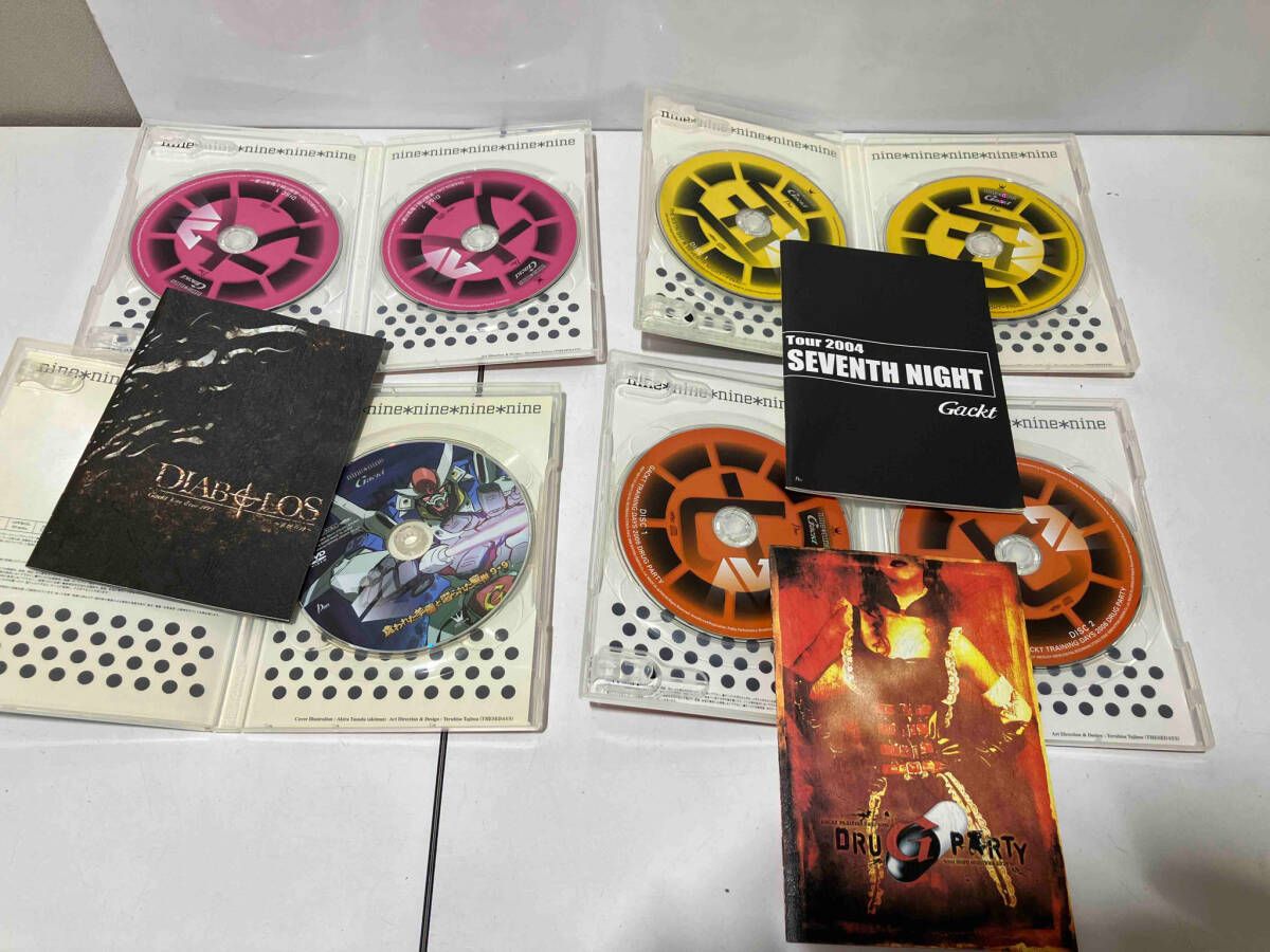 GACKT nine✱nine DVD 新品、未開封品 nine*nine(DVD付) 中古CD | ブックオフ公式オンラインストア