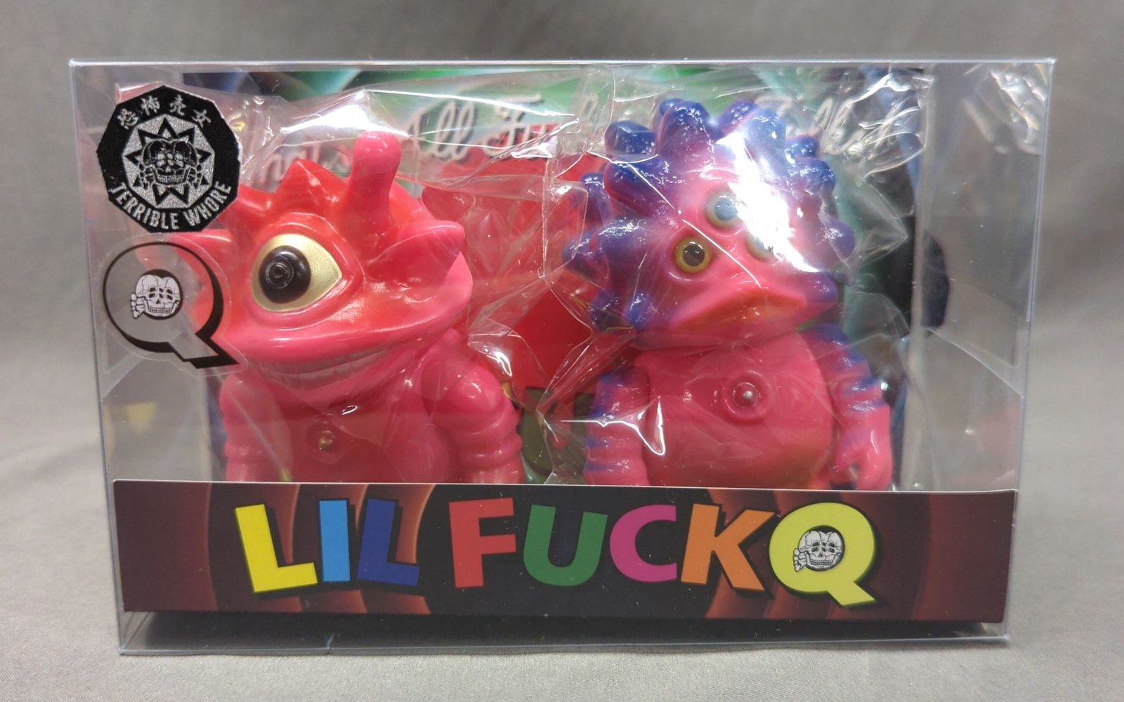 TERRIBLE WHORE LIL FUCK Q シーズン2 リル・ドリチンu0026リル・ドクロマシン セット ピンク成型