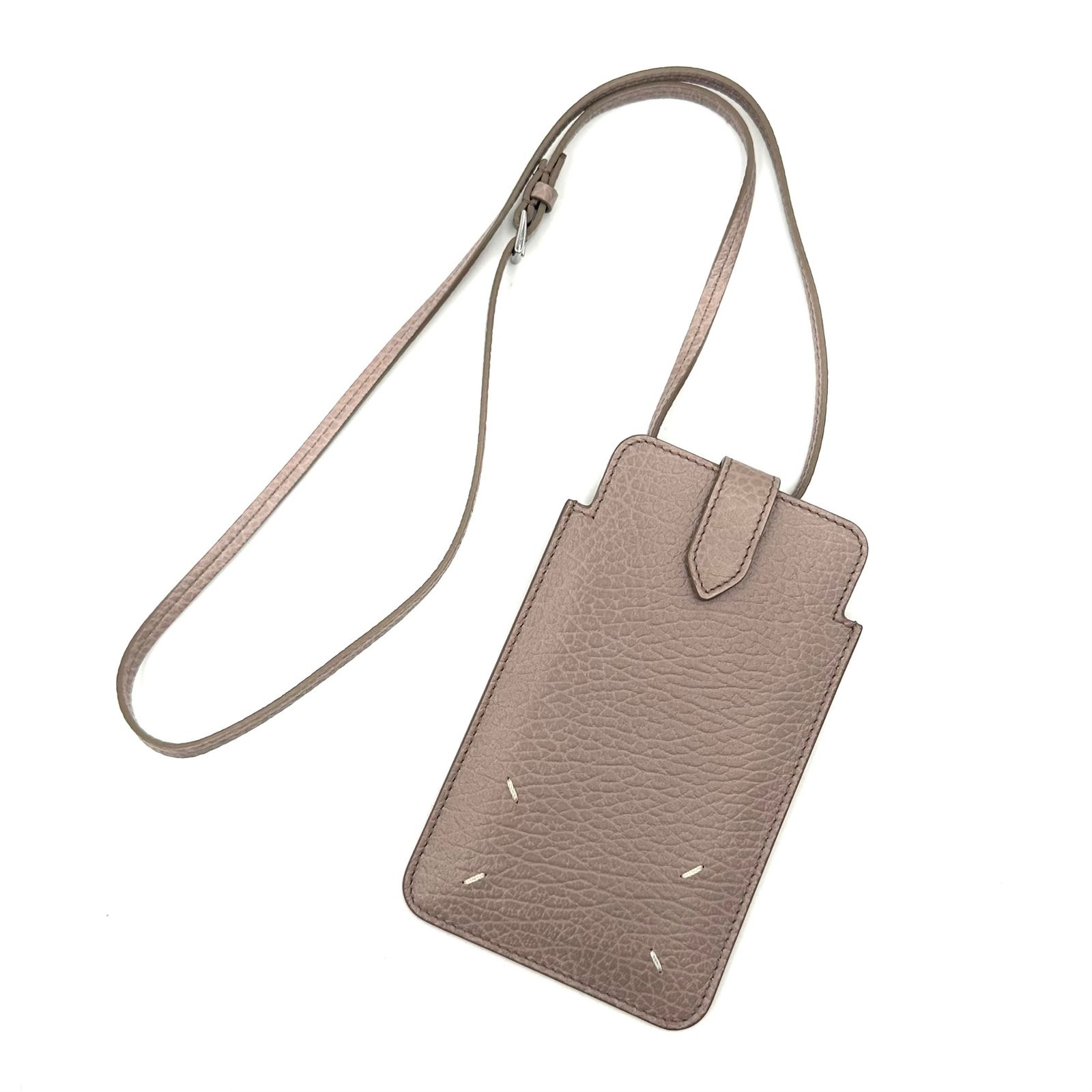 Maison Margiela メゾンマルジェラ スマホショルダー iPhoneケース ポシェット ポーチ レザー S56UI0226