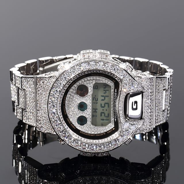 カシオ DW-6900 CZダイヤ キュービックジルコニア G-SHOCK（DW