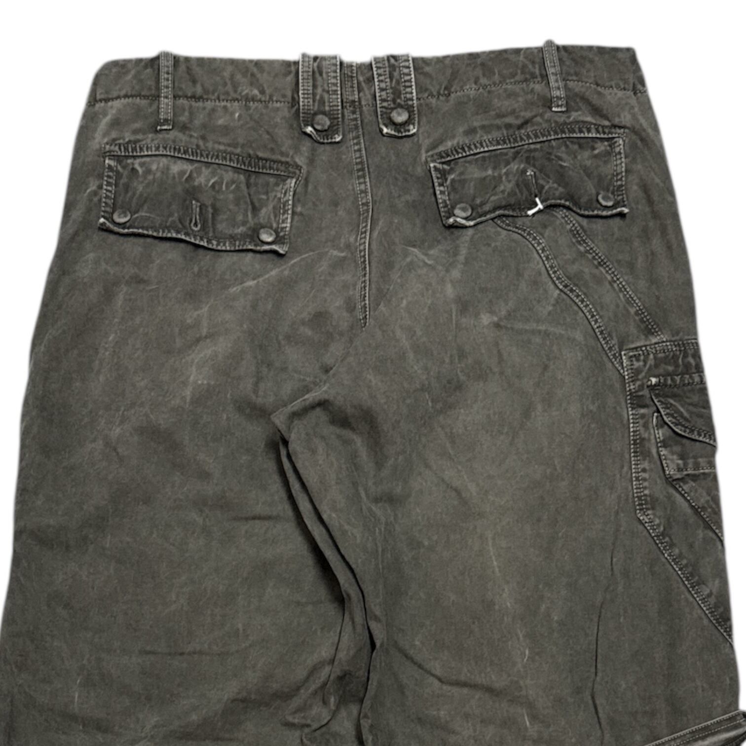 KIMINORIMORISHITA Overdyed Wideleg Cargo Pants - メルカリ