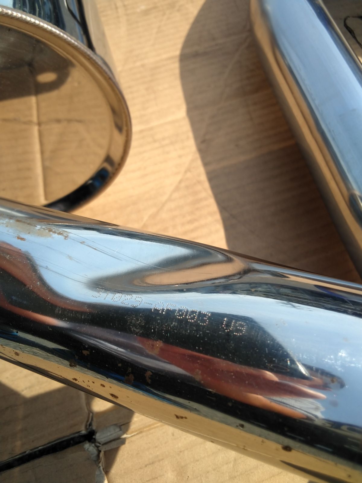 美品！★HKS Super Turbo Muffler★レガシィBP5・EJ20 Super Turbo Muffler：LEGACY TOURING WAGON