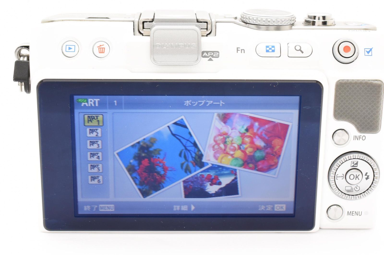 ☆大特価品☆ OLYMPUS オリンパス PEN Lite E-PL3 ボディ ホワイト 