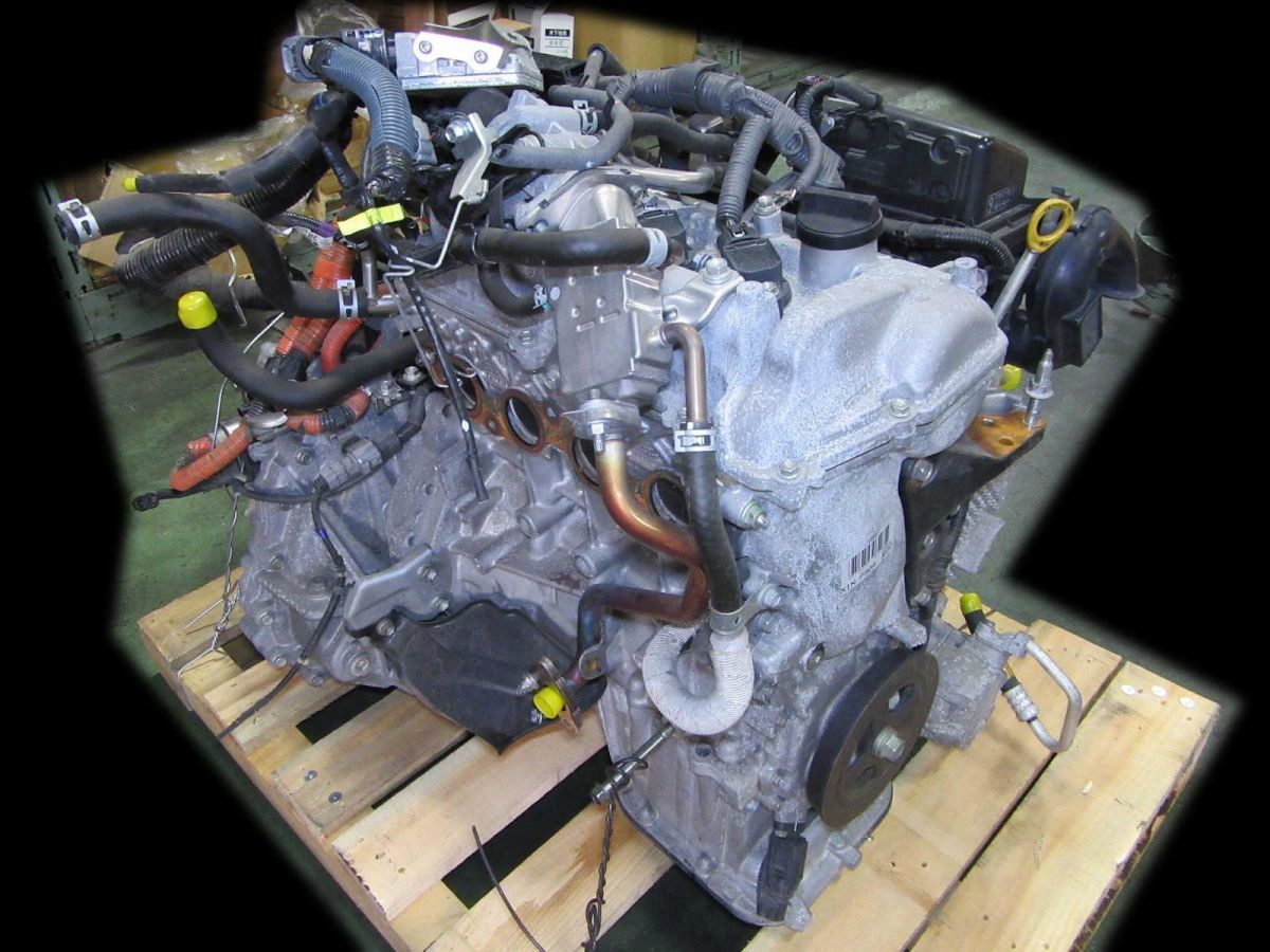 トヨタ 10 NHP10 アクア 前期 純正 エンジン CVT トランスミッション 1NZFXE 1NZ-FXE