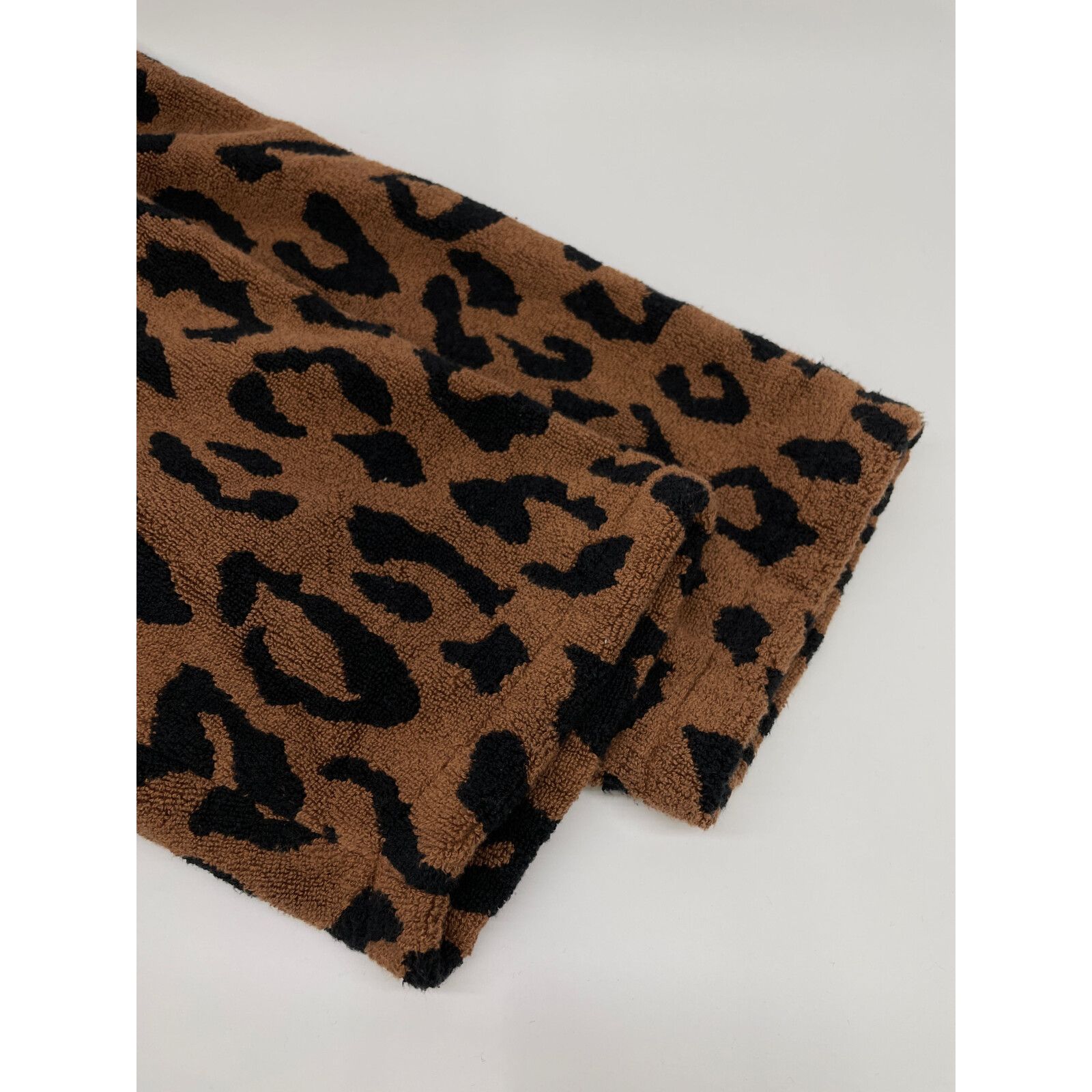 WACKO MARIA ワコマリア 22SS ﾌﾞﾗｳﾝ ﾊﾟｲﾙ地 LEOPARD GOWN COAT/ﾚｵﾊﾟｰﾄﾞ