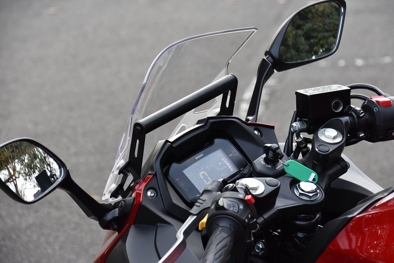ワールドウォーク GSX250R スマートフォンマウンティングバー gsx250r-mount BRIGHTFACE_UK
