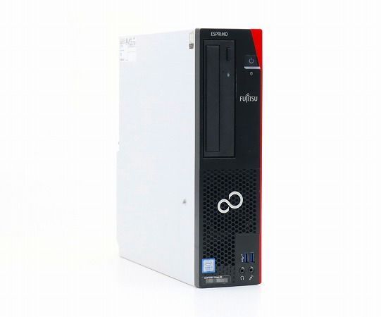 富士通 ESPRIMO D588/BX Core i3-9100 3.60GHz 8GB 256GB(新品SSD) DisplayPort/DVI-D/アナログRGB出力 Windows11 Pro 中古