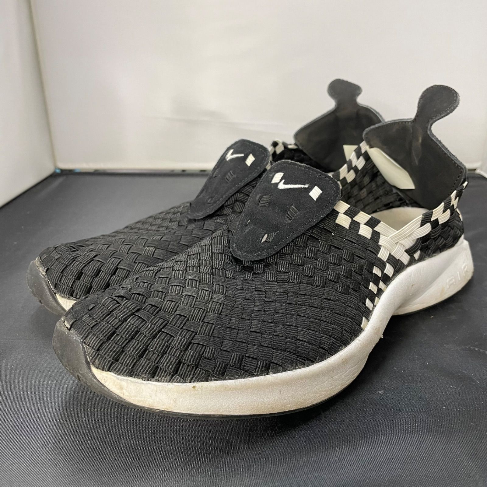 ナイキ エア ウーブン スリッポン 26 NIKE AIR WOVEN black