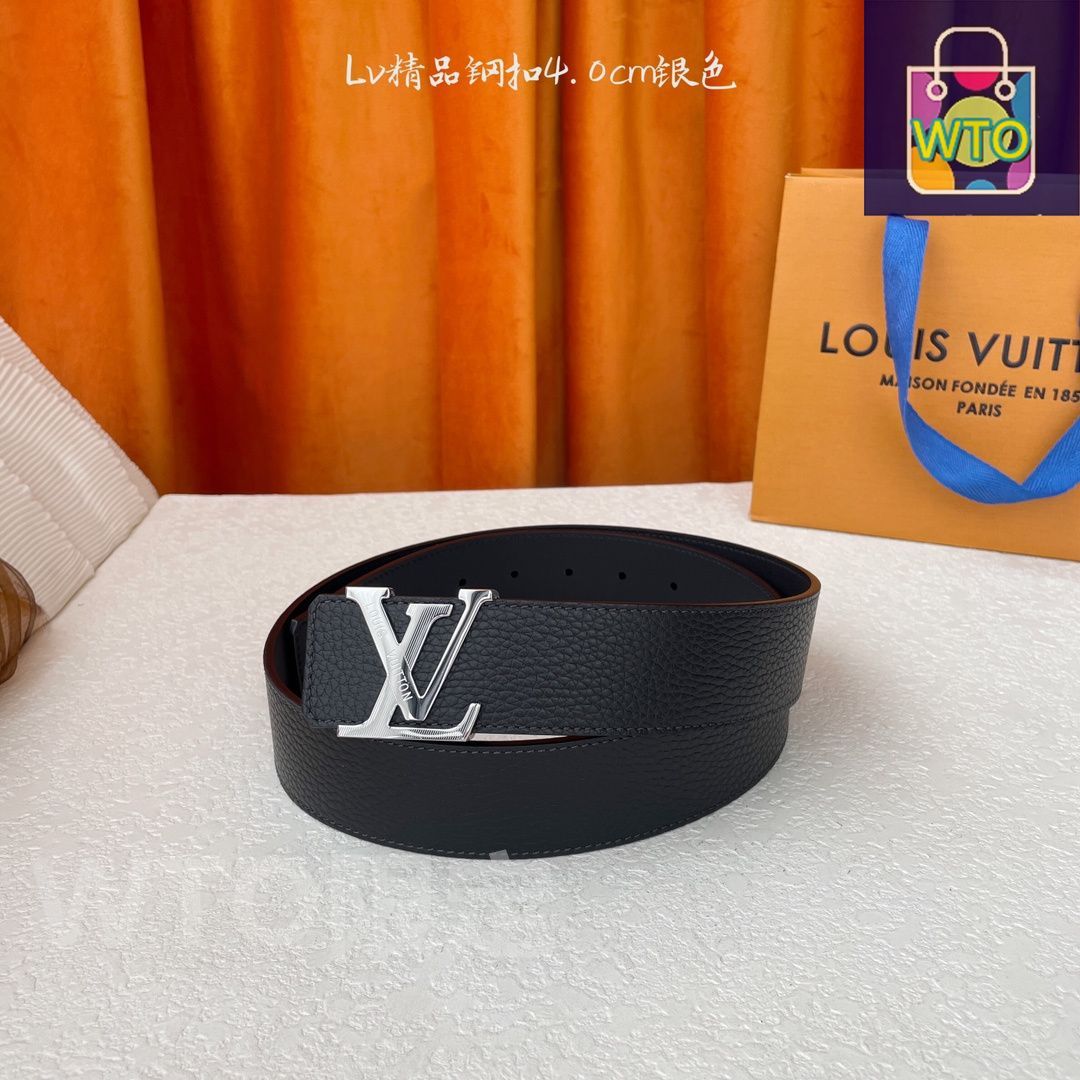 今日WTO】Louis Vuitton ルイヴィトン レザーベルト-1-FC58