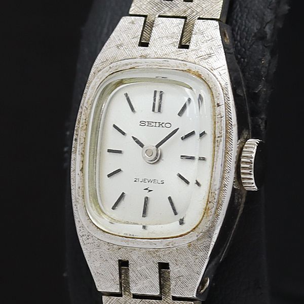 【新品電池】セイコー ノイエ シルバー オーバル レディース 腕時計 1112 新品電池】セイコー ノイエ シルバー オーバル レディース