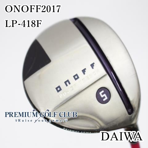 B-ランク レディースフェアウェイウッド ダイワ ONOFF オノフ2017 LP-418F L 5W 19度 8071