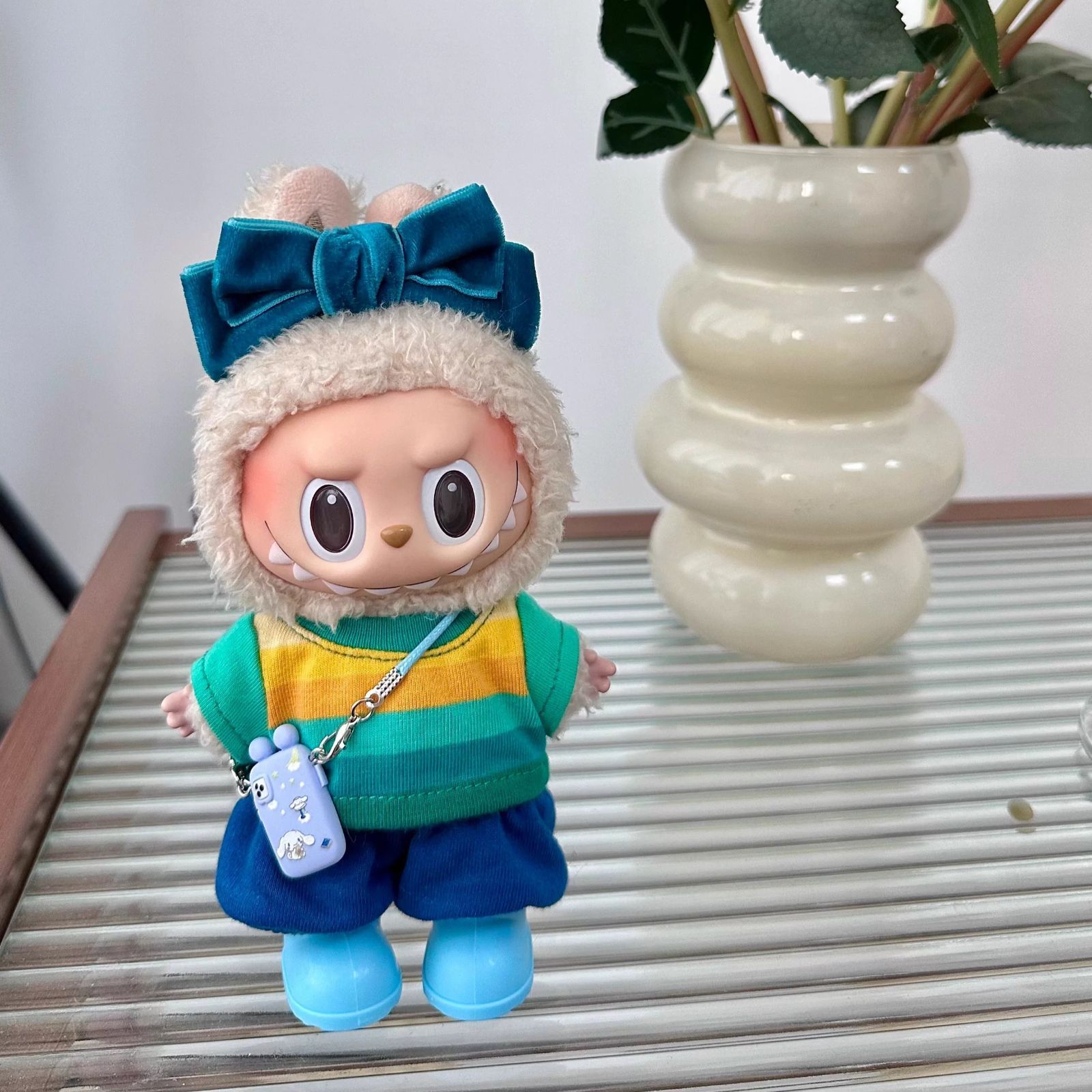 ラブブ 17センチ お洋服 5点セット 5点セット LABUBU服 着せ替えラブブ