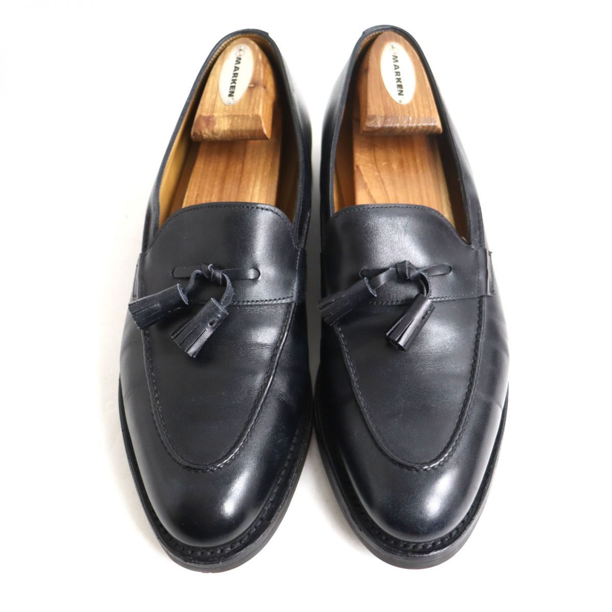 美品◆JOHN LOBB ジョンロブ CALLINGTON レザー タッセルローファー/シューズ ブラック 7E イングランド製 箱・保存袋付き  メンズ r15-st30331-293