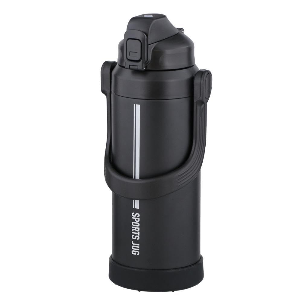 新品 ベストコ ダブルステンレス スポーツジャグ 水筒 2.2L 保冷専用 ブラック NQ-0321