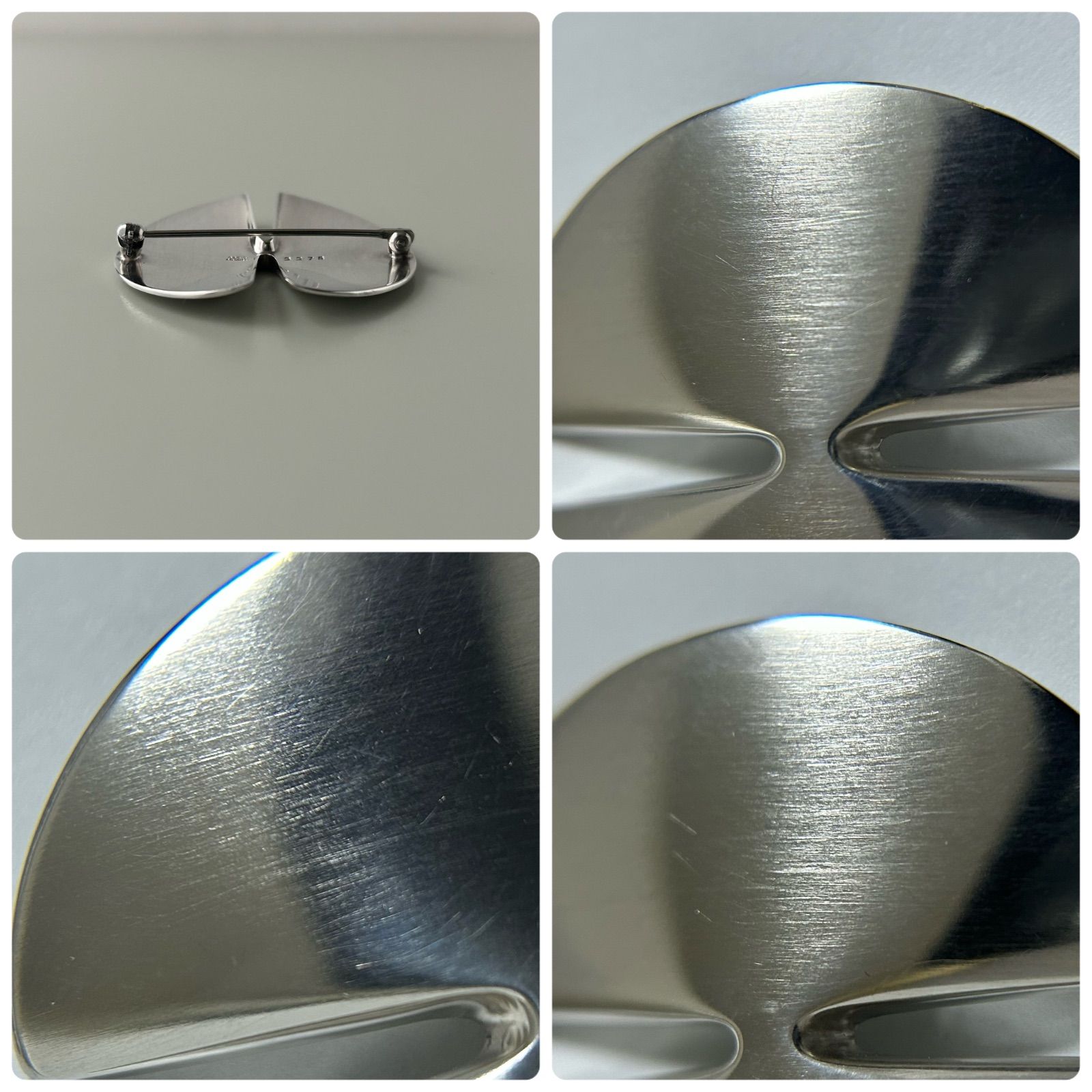 美品 ブローチ 希少 ♯337B ジョージジェンセン/  美品 ブローチ 希少 ♯337B ジョージジェンセン/GEORG JENSEN