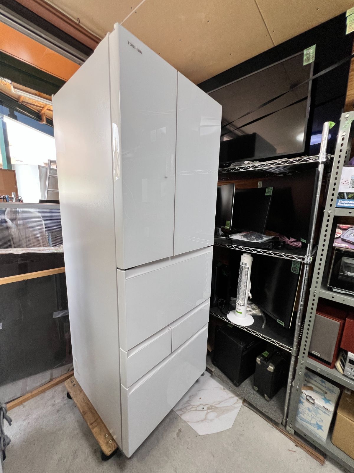 値引き 9 30まで 冷蔵庫 東芝 製 GR-T550FK EW 478 売り尽くし ◎まとめ 値引き