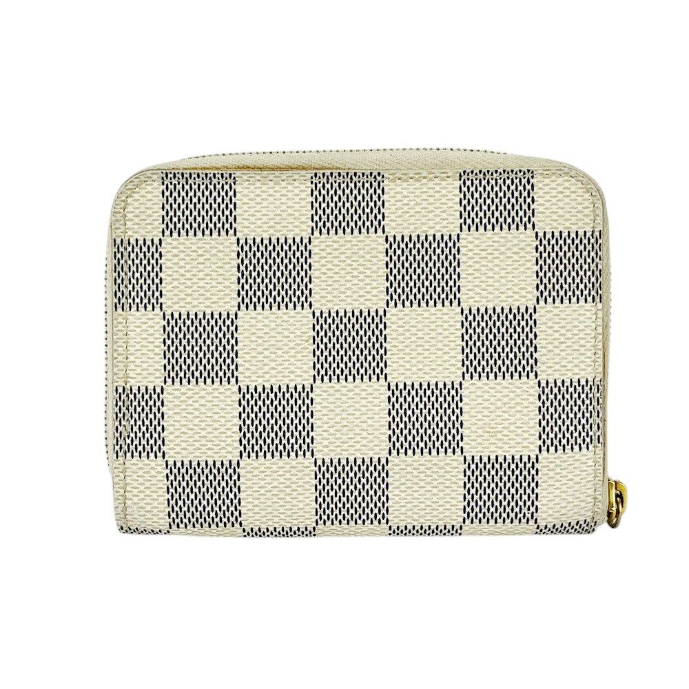 ルイヴィトン ジッピー コインパース コインケース 小銭入れ カード 財布 ダミエ アズール ホワイト N 63069 426179 5