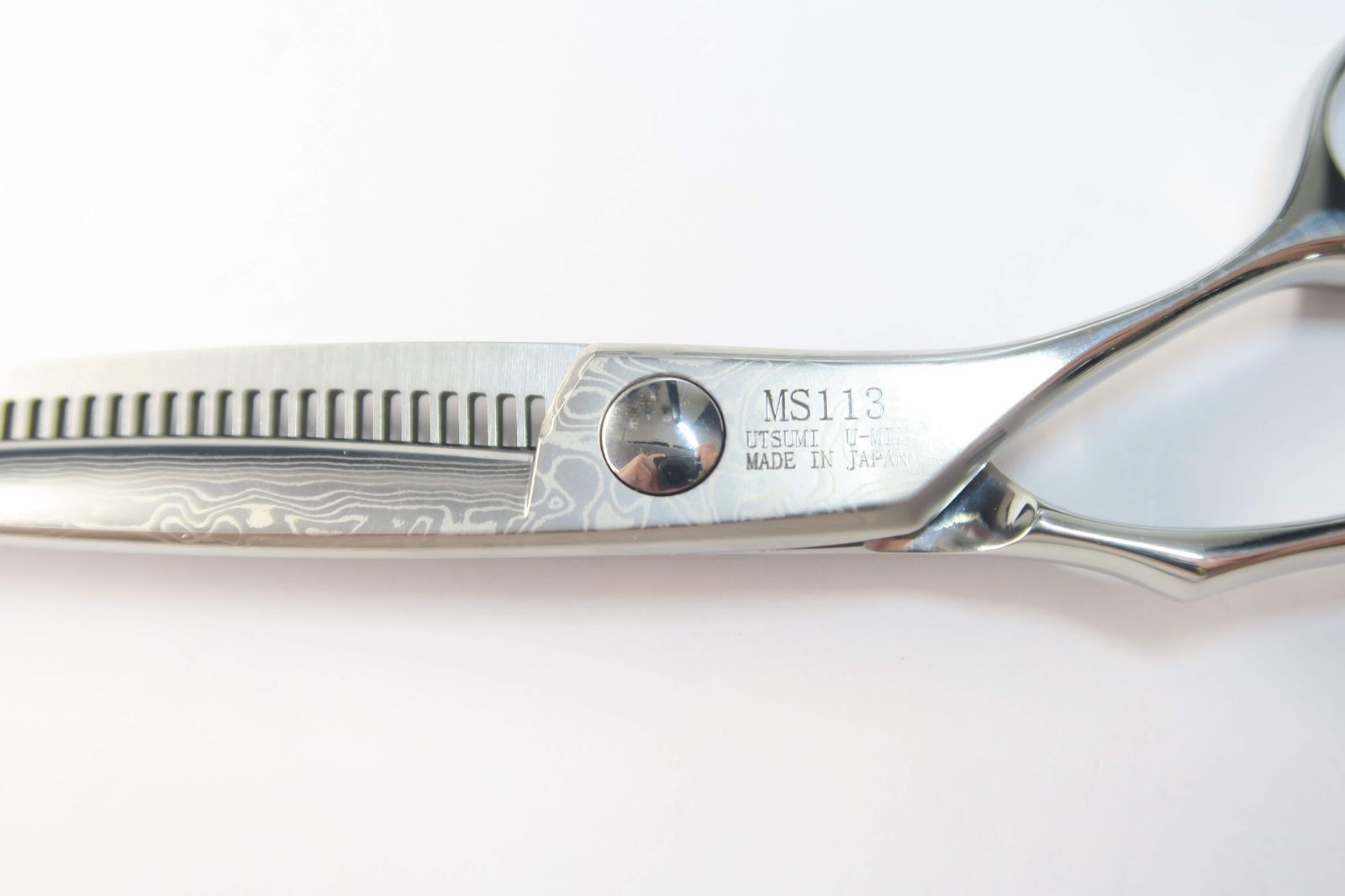 Sランク UTSUMI ウツミ 内海 U-MIX MS113セニング 美容師・理容師 6.0インチ 右利き 中古:G-899