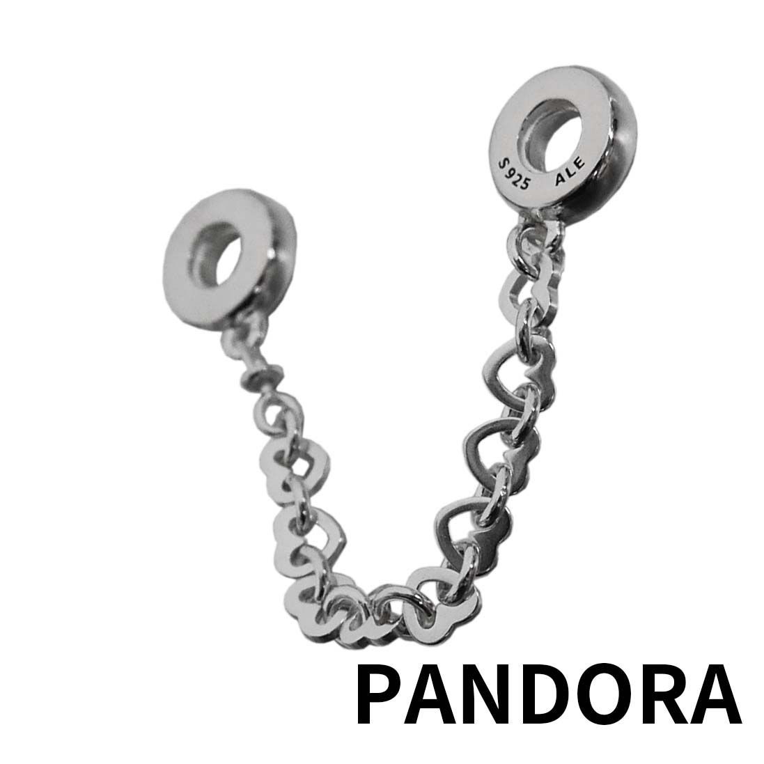 ☆【新品・正規品】ボックス・ショッパー付 PANDORA (パンドラ) ☆リンク ハート セーフティ チャーム☆ カスタマイズアクセ スターリングシルバー  シルバー925 ブレスレット ブランド アクセサリー 東京発送 - メルカリ