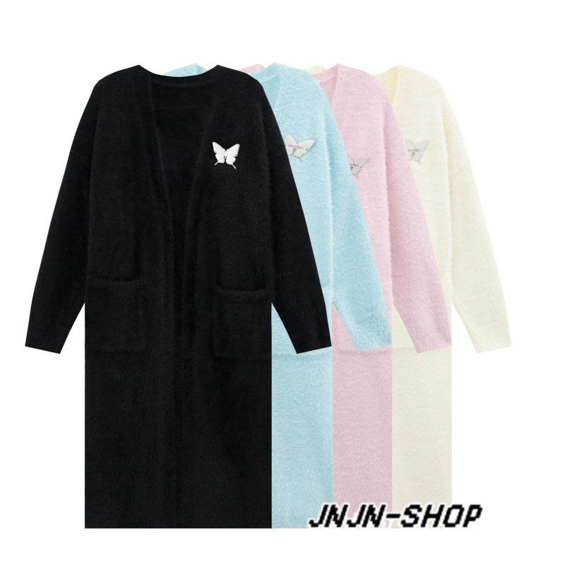 大人ニット ブローチ付