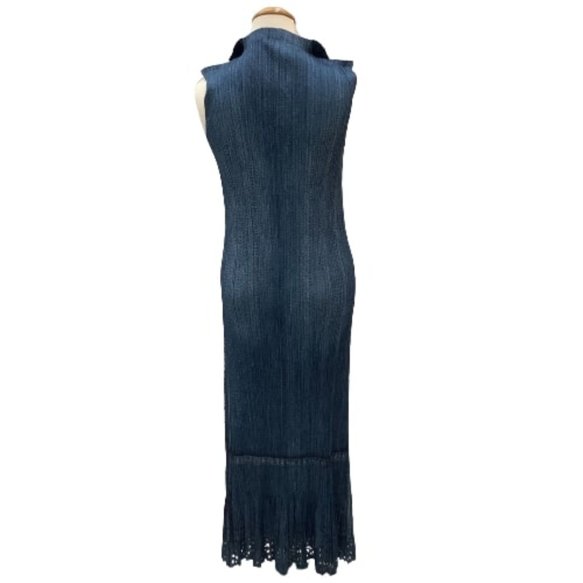 ISSEY MIYAKE イッセイミヤケ ワンピース 青 2011525A0036 ♪♪ISSEY MIYAKE イッセイミヤケ PLEATS PLEASE ワンピース